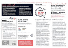 Load image into Gallery viewer, Cambridge Centre - Treasure Map Trails