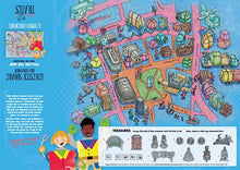 Load image into Gallery viewer, London’s Leicester Square & Chinatown (new folded style) - Treasure Map Trails