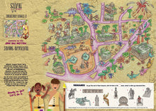 Load image into Gallery viewer, London’s Trafalgar Square (new folded style) - Treasure Map Trails