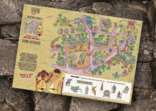 Load image into Gallery viewer, London’s Trafalgar Square (new folded style) - Treasure Map Trails