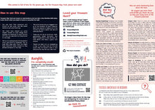 Load image into Gallery viewer, Newbury Treasure Map (new folded style) - Treasure Map Trails