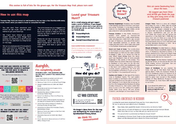 Newbury Treasure Map Trail | Family Activity | Do With Kids – Treasure