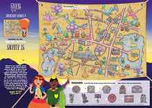 Load image into Gallery viewer, St Albans (new folded map style) - Treasure Map Trails