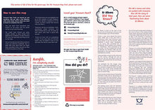 Load image into Gallery viewer, St Albans (new folded map style) - Treasure Map Trails