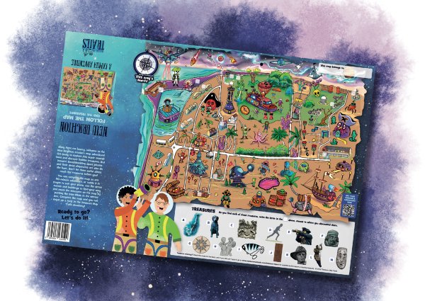 New Brighton Treasure Map Trail: Space Pirates - Treasure Map Trails