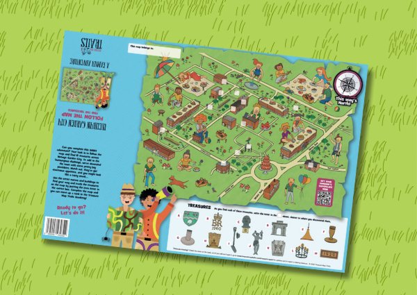 Welwyn Garden City: A Giant's Picnic Treasure Map Trail – Treasure