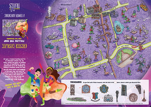 Chester Eastgate & Amphitheatre (new folded style) - Treasure Map Trails