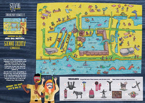 Liverpool's Albert Docks (new folded style) - Treasure Map Trails