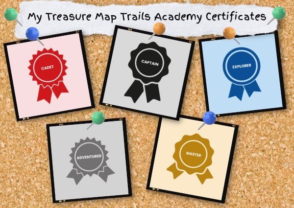 Newbury Treasure Map (new folded style) - Treasure Map Trails