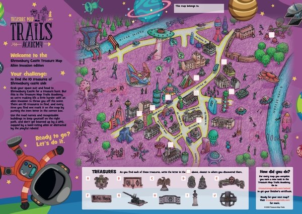 Shrewsbury Castle - Treasure Map Trails